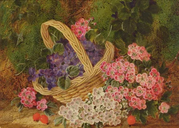 Mand met bloemen
